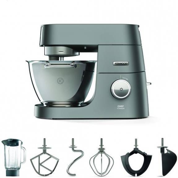 Kenwood Chef Titanium keukenmachine 4 6 liter KVC7320S